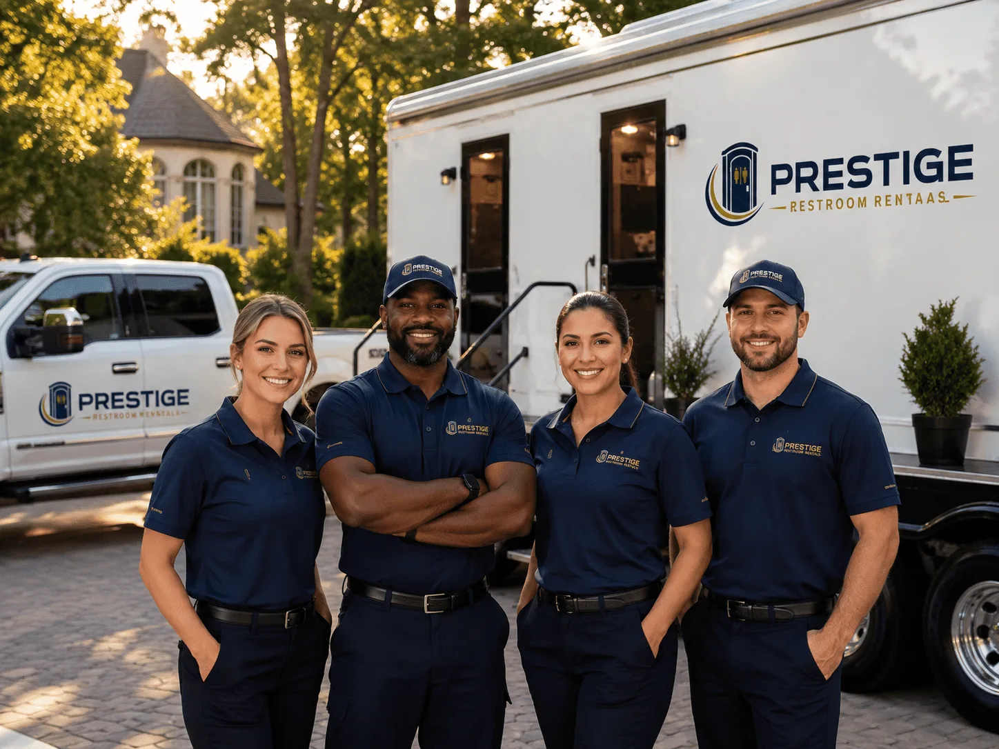 Trusted Luxury Portable Restrooms company in La Feria, TX